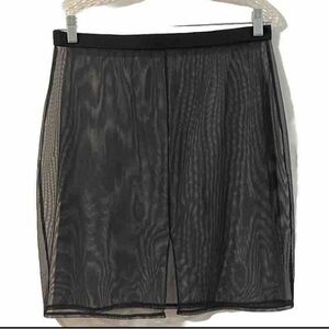 Sheer Mesh Pencil Slip Skirt by Victoria's Secret